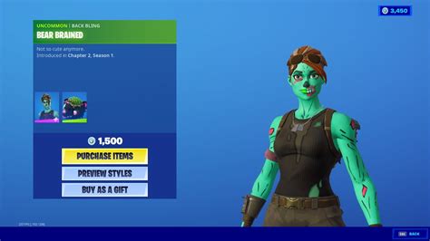 Ghoul Trooper Skin Is Back And Reaper Pickaxe Still In Shop