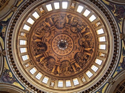 St Pauls Cathedral Dome Interior Art And Architecture London