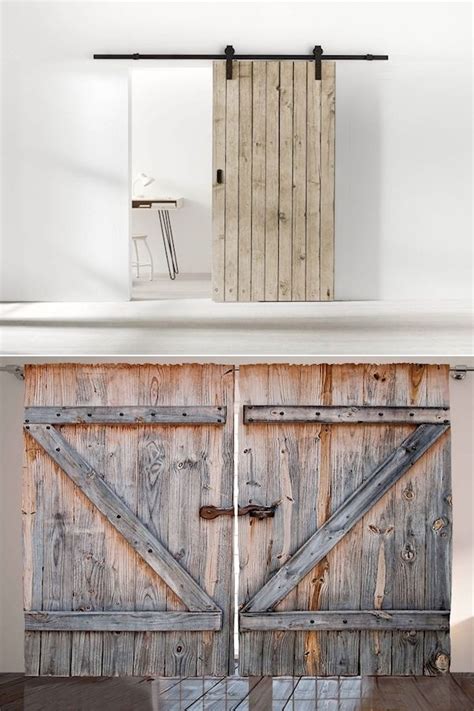 Rolling Barn Door Barn Door Interior Sliding Doors White Rustic