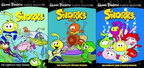 Snorks Animated Complete 1980s Tv Series Season 1 4 1 2 3 4 New Bundle