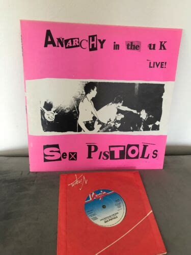 Sex Pistols Anarchy In The Uk Live And 7” Holidays In