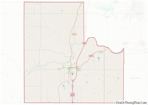 Map Of Logan County Oklahoma