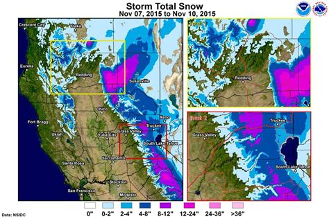 Lake Tahoe Ski Resort Snow Totals And Photo Tour Up To 18