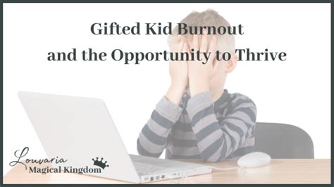Ted Kid Burnout And The Opportunity To Thrive Louvaria