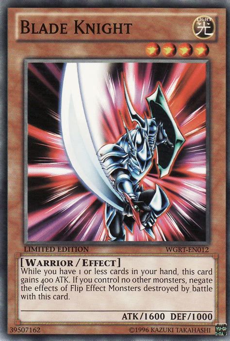 Yu Gi Oh War Of The Giants Reinforcements Wgrt En012 Blade Knight Ltd