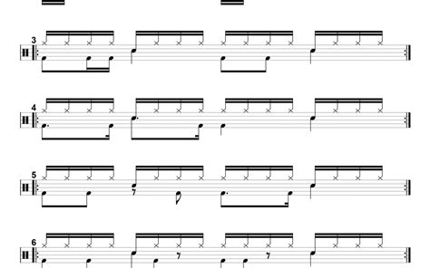 16th Note Bass Drum Rhythms Learn Drums For Free