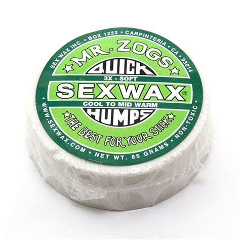 Sex Wax Quick Humps 3x Surf Wax Mr Zogs
