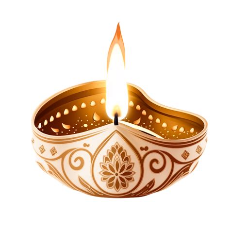 Candles Of Diwali Ai Generated 24818845 Png