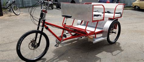 Six Passenger Pedicab Precision Pedicab Manufacturing
