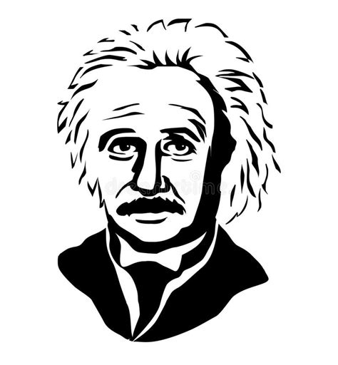 Albert Einstein Svg Albert Einstein Clipart Albert Einstein Etsy My