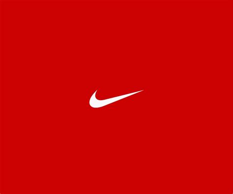 Red Background With Nike Logos Wallpaper Png Transparent Background