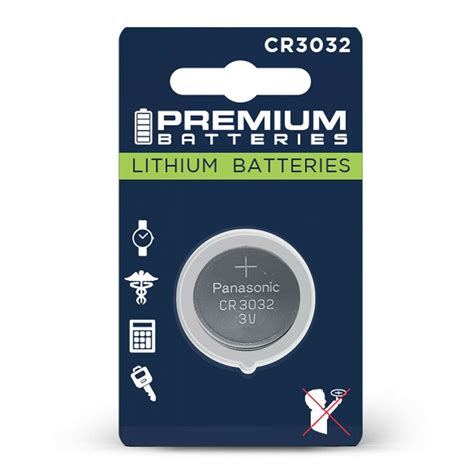 Premium Batteries Panasonic Cr3032 3v Lithium Coin Cell Batteries Child