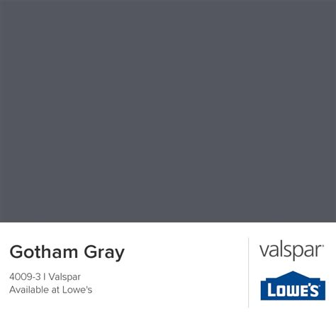 Gotham Gray From Valspar Sc Coastal Decorating Inspirations In