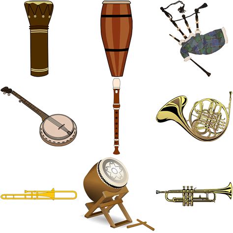 Musical Instruments Vector Free Download Creazilla