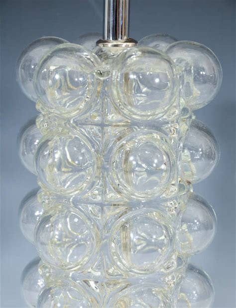 Mid Century Clear Murano Bubble Glass Table Lamps By Seguso For Sale At 1stdibs