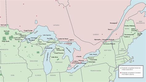 Vermont Canada Border Map Secretmuseum
