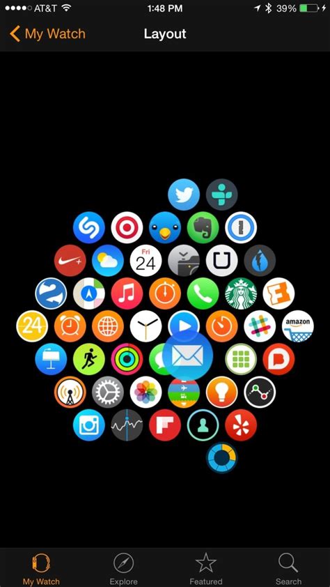 Hospital, blood bank, investigation center, pharmacist. Organize apps on your Apple Watch Home Screen | Cult of Mac