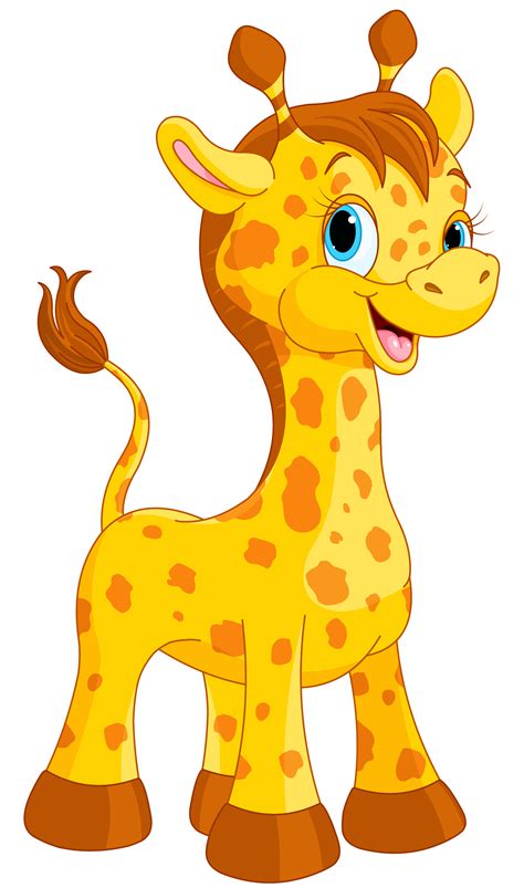 Jirafa Dibujo De Dibujos Animados Clip Art Giraffe 11061920 Images