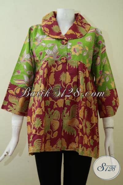 100 kombinasi warna yang brilian dan bagaimana cara menggunakanya pada desain anda. Model Baju Blus Batik Trend Masa Kini Dengan Krah Lebar ...