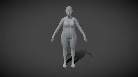 female body fat base mesh 3d model buy royalty free 3d model by 3ddisco [c520926] sketchfab