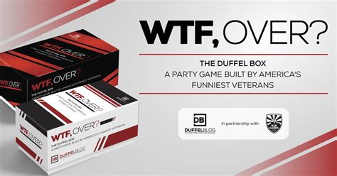 ‘wtf Over The Duffel Blog Card Game You Didnt Know You Needed