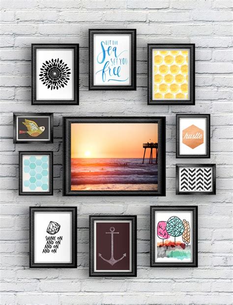 Free Art Printables For Gallery Walls Vol 3 Little Gold Pixel