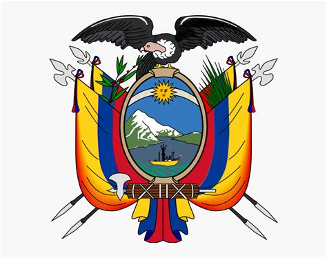 Ecuador Coat Of Arms Hd Png Download Kindpng