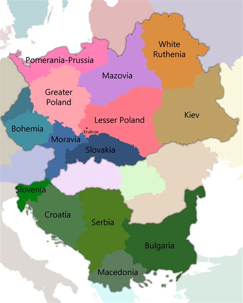 The Slavic Empire Rimaginarymaps