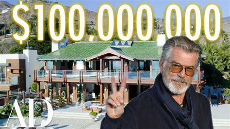 El actor Pierce Brosnan vende su mansión en la playa por 100 millones