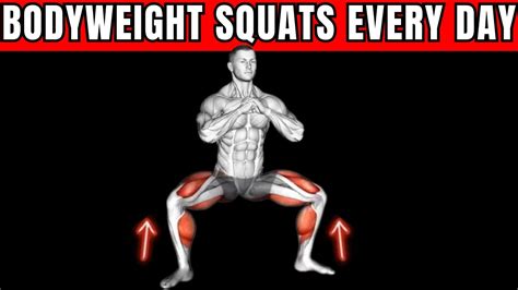 What Happens To Your Body When You Do Squats Every Day Not Just For