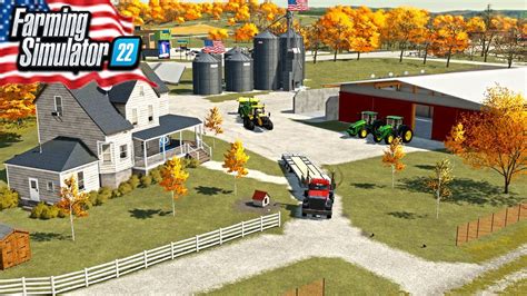 Elmcreek Farm Build Fs22 Farm Layout Ideas