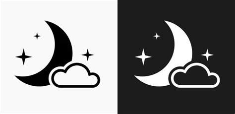 Best Black And White Moon Illustrations Royalty Free Vector Graphics