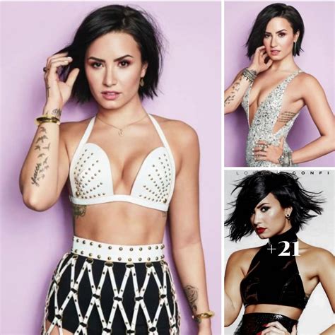 Demi Lovato Exudes Confidence On Her Seductive Album Cover I Ve Never Felt More Empowered