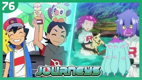 Alola Champion Ash Returns Pokemon Journeys Episode 76 Review Youtube