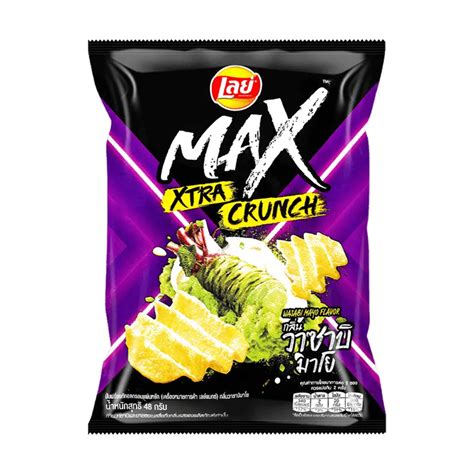 Lays Wasabi Mayo Xtra Crunch Flavor Potato Chips — Exotic Snacks Company