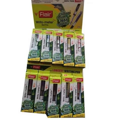 Plastic Flair Writo Meter Ball Pen For Writing At Rs 15packet In New