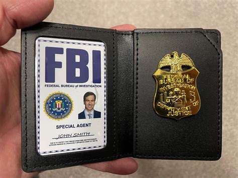 How To Make A Fake Fbi Id Card Plmec