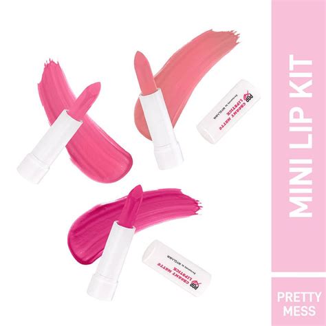 Buy Popxo Makeup Pretty Mess Mini Lip Kit Online At Best Price