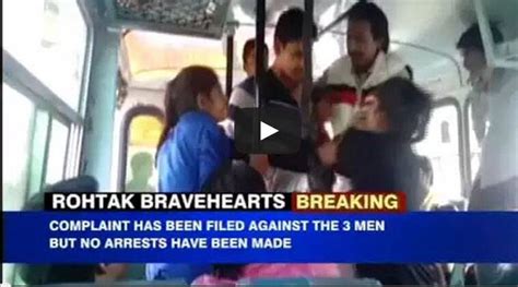 Brave Haryana Sisters Beat Up Three Men For Harassing Them In Moving Bus The Indian Express