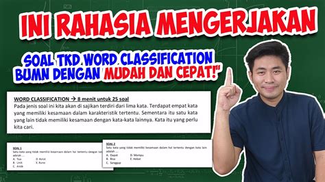 Soal Bumn Word Classification Soal Tkd Bumn Terbaru Part