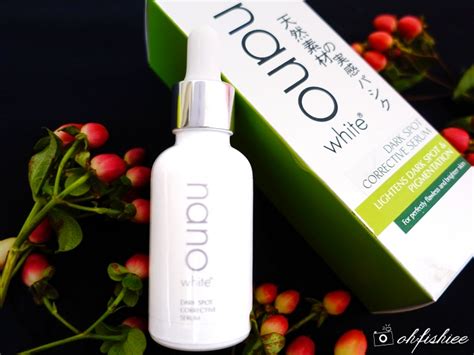 Try one out to see a boost in brightness for your skin. oh{FISH}iee: Beauty Review: Nanowhite Dark Spot Corrective ...