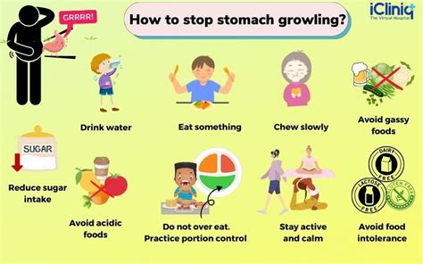 Ways To Stop Stomach Growling