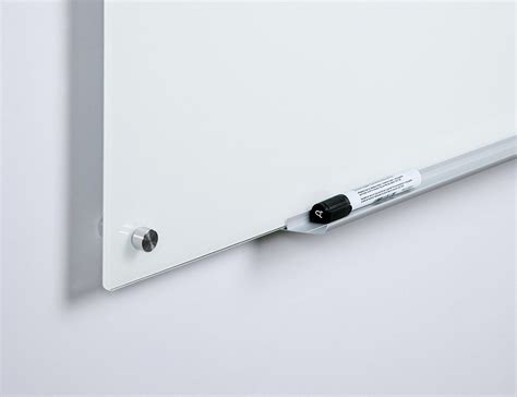 Magnetic Ultra White Glass Dry Erase Board Set Includes Board Magne Audio Visual Direct
