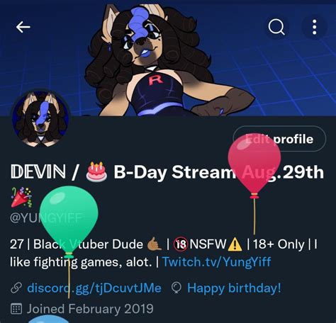 Superiorfox🔞 On Twitter Yungylff Happy Bday 3e80ec3yy0