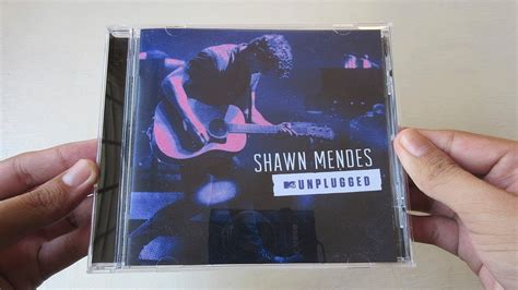 Shawn Mendes Mtv Unplugged Unboxing Cd En Español Youtube