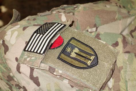 372nd Engineer Company Receives Combat Patches Article The United