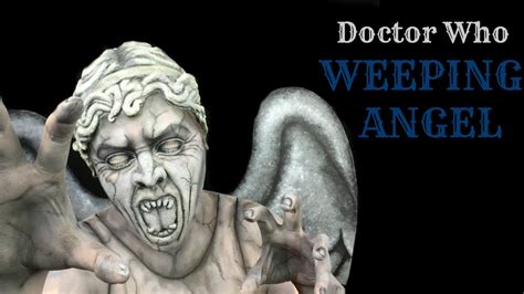 Doctor Who Weeping Angel Make Up Tutorial Youtube