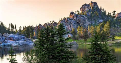 The Rocks Of Sylvan Lake South Dakota Custer State Park Black Hills Landscape Beautiful