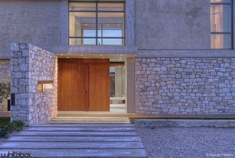 Gallery Of Stone House In Anavissos Whitebox Architects 35 Stone
