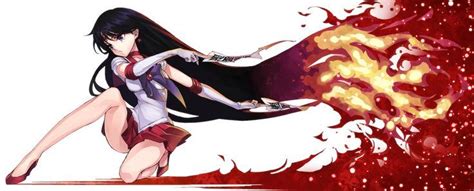 Sailor Mars Fire Sailor Moon Art Sailor Mars Sailor Moon